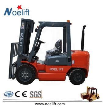 중국 Hotels 3.5 Ton Forklift 3T Capacity Diesel Engine Diesel Forklift 판매용