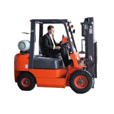 China Hotels 3.5ton Gasoline/LPG Forklift FGL35 Forklift With Slip Sheet Attachment Te koop