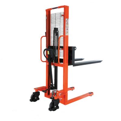 Κίνα Used Hotels / New Manual Pallet Stacker Forklift Manual Pallet Jack Stacker προς πώληση