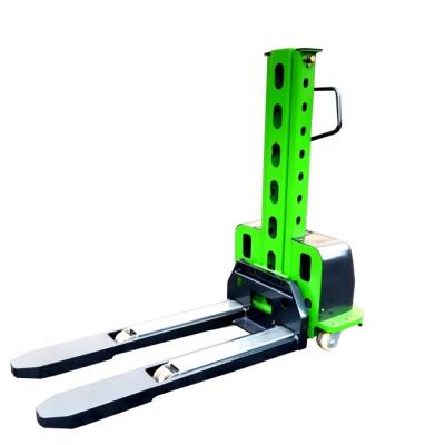 中国 Cost Effective Hotel Stacker CDD05 500kg Semi Electric Forklift Manual Loading Pusher 販売のため