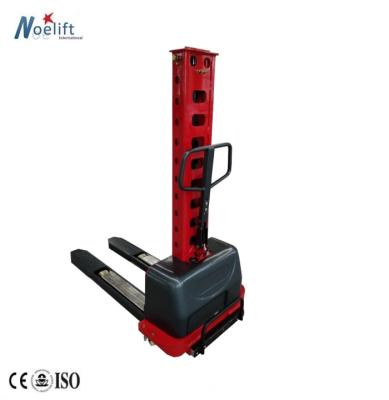 中国 Hotels Dual Function 500kg Portable Pallet Jack Self Lift Stacker and Stacker 販売のため