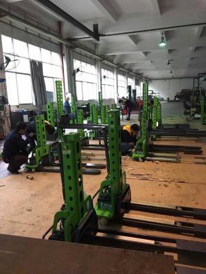 China CDD05010 Hotels Self Lift Stacker 0.5ton 1m Cost Effective Electric Pallet Jack Stacker à venda