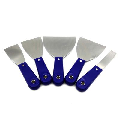 China Decoration Of Durable High Quality Plastic Handle Carbon Steel Blade Putty Knife for sale