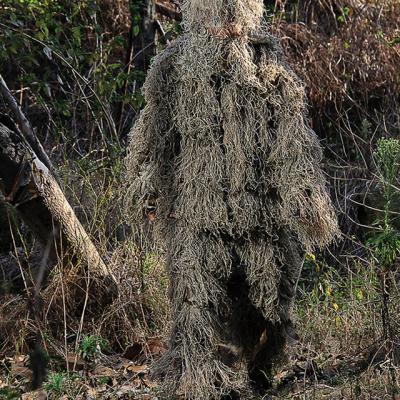 China Camouflage Forest Hunting Camouflage Suit Woodland Ghillie Suit For Men Outdoor Gear Military Fan Universal for sale