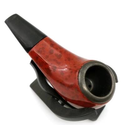 China Wholesale Wooden Briar Wooden Herb Tobacco Pipe Ebony Wood Smoking Pipe Smoking Pipe for sale