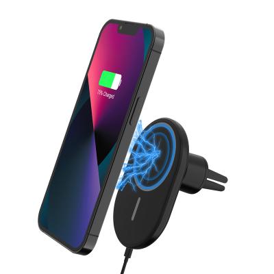 China Mobile Phone Charging 2023 New Arrivals Patented Car Phone Holder Car Mount Wireless Charger 15W Wireless Charger for sale