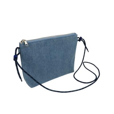 China Recyclable Ladies Shoulder Pocket Denim Mini Women Sling Bags For Small Women Cross - Body for sale