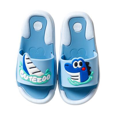 China 2022 Indoor Outdoor Soft Non-slip Toddler Slippers Summer Cartoon Toddler Sandals Boy Girls Anti-skid Kids Slippers Shoes for sale