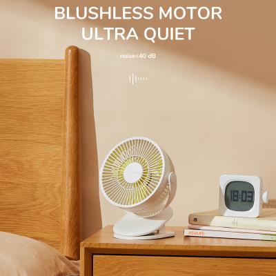 China Newest Design USB Table Clip Clip Fan JISULIFE 2021 Rechargeable Portable Air Conditioner Desk Fan for sale