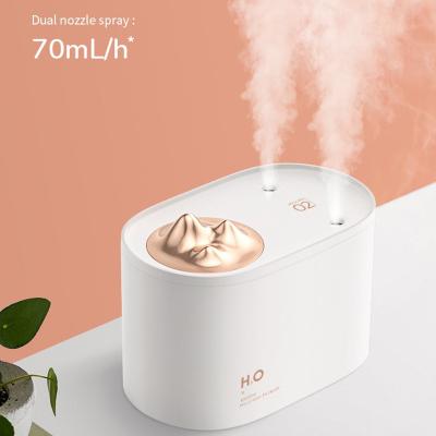 China Convenient Home 1 L Wireless Large Tank Capacity Car Humidifier Power JISULIFE OEM ODM Bank with 4000mAh MSDS Mist Ultrasonic Humidifiers for sale