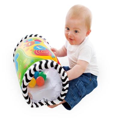 China 2022 Hot Sale PVC Inflatable Baby Crawler Roller Toys For Toddler Training Beach Ball for sale