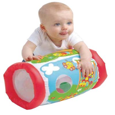 China 2022 Wholesale PVC Plastic Inflatable Roller Toys For Toddler Baby Inflatable Caterpillar Roller Training Ball for sale