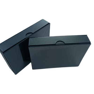 China Chinese Factory Fashion High Quality Luxury Exquisite Luxury Cardboard Box Black Boxes for sale