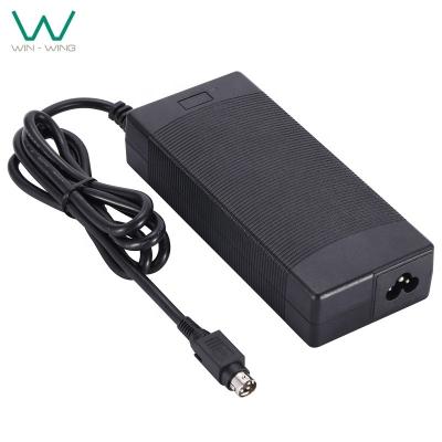 China ABS and PC DOE VI Power Adapter 24v 5a dc to ac adapter 4pin din connector for sale