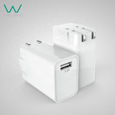 China MOBILE PHONE USB Charger 5V 2A 2.1A 2400mA Wall Adapter with EU UK USA JP AUS Plugs for sale