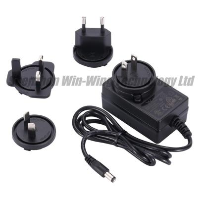 China International ABS and PC Power Adapter 12V 5A DC to AC Adapter UL62368 EN61558 EN61347 for sale