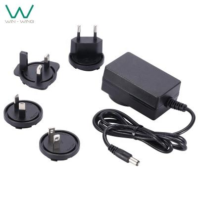 China PC and ABS DC AC Adapter 9V 2A 2000ma 2.5A 2500ma Power Adapter UL62368 RCM UKCA TUV-GS Certified for sale