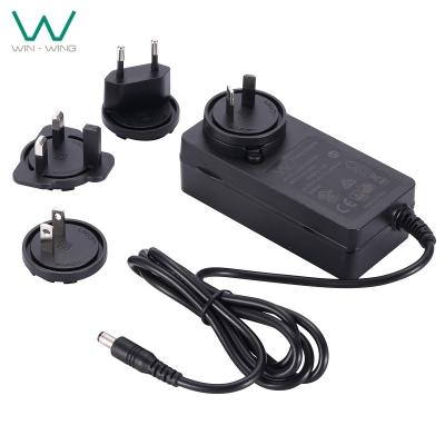 China ABS and PC Power Adapter 12V 5A 24V 2.5A 30V 3A 48V 1.25A International DC to AC Adapter UL62368 EN61558 EN61347 for sale