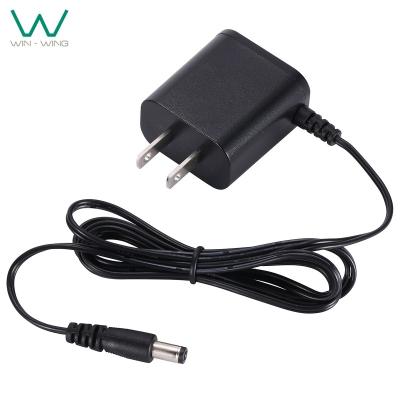 China ABS and PC IEC61558 IEC60950 USA Wall Adapter 3V 3.6V 5V 9V 0.5A 1A Power Adapter for sale