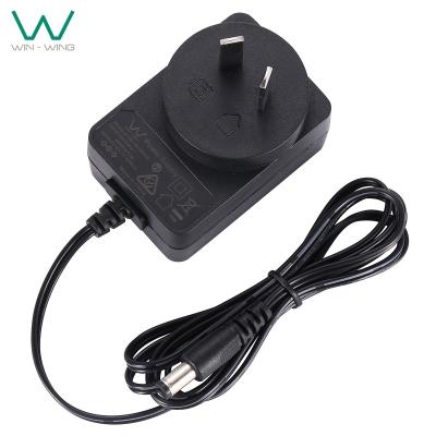 China PC and ABS AUS Wall Adapter 5V 2A 9V 1A 12V 1A DC to AC Adapter with RCM SAA LEVEL VI for sale