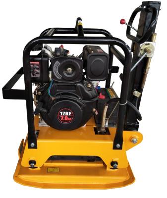 China Wacker Construction Diesel Reversible Plate Compactor Diesel Engine 178F For Excavator 160kg 300kg 320kg for sale