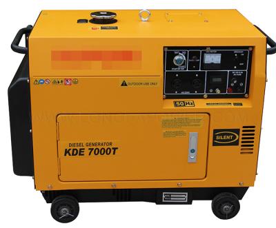 China Home or industry use 5kw 5kva 186F diesel generator price 3 phase diesel engine diesel generator set for sale