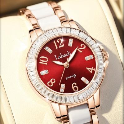 China LABAOLI Water Resistant Hand Watch for Stylish Girls, Little Girl Watch Gift Set Rose Gold Watch in China for sale