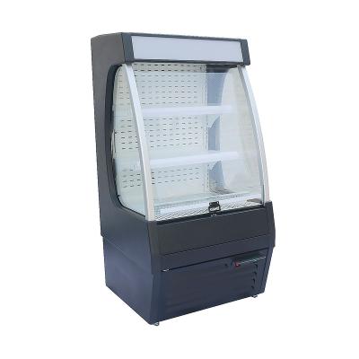 China Refrigerated Single-Temperature Supermarket Open Display Showcase Display Chiller Showcase for sale