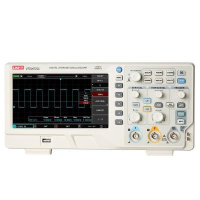 China UTD2072CL 7 Inch TFT LCD 6935750520772 UNIT UTD2072CL Digital Memory Oscilloscope 70MHz 64kpts 2 Channels Low Noise Floor for sale