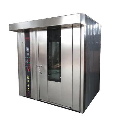 China High Efficiency Shanghai Factory Price 32 Trays Diesel Oil Rotary Oven For Food Baking for sale