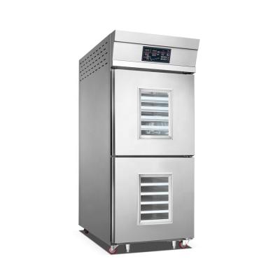 China Deluxe High Efficiency Paste Proofer With Frozen Function For Food Baking Plant Two Doors for sale