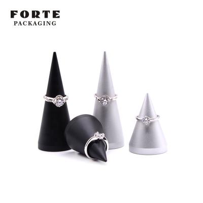 China FORTE Eco - Friendly Ring Display Drop Shaped Ring Holder Jewelry Display Stand For Ring for sale