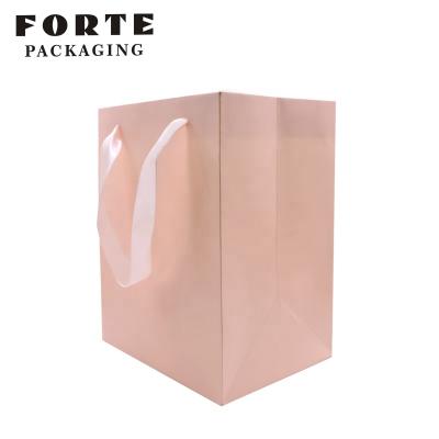 China FORTE Reusable Wholesale Tote Jewelry Paper Shopping Paper Eco - Friendly Bags For Jewelry for sale