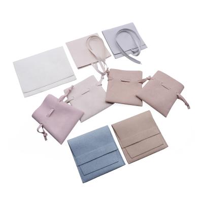 China FORTE terciopelo bolso jewelry bag eco-friendly custom custom personalized microfiber jewelry pouch for sale