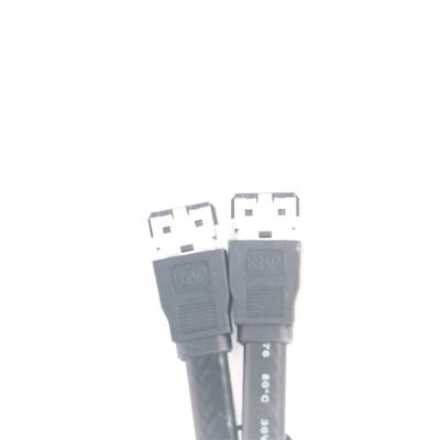 China High quality COMPUTER eSATA charger cable that can convert motherboard internal SATA port to external ESATA cable for sale