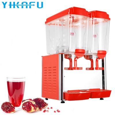 Cina Stirring Type Cold & 2018 New Products Hot Commercial Drinks Double Tank Fruit Juice Dispenser For Sale in vendita