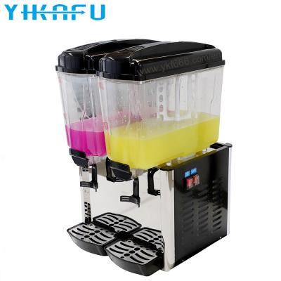 China Stirring Type Drink China Factory 2 Tanks Stainless Steel Hot Juice Dispenser For Sale for sale