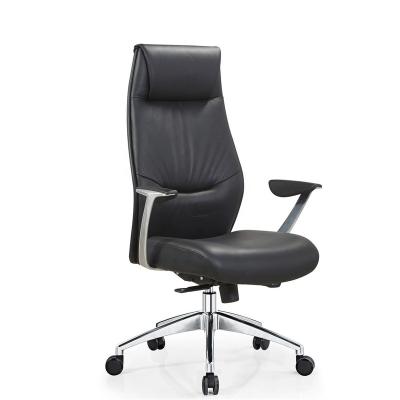 China High Quality Manager (Height)Adjustable Luxury Office Furniture Manufacturer Swivel Office Leather Executive Chair for sale