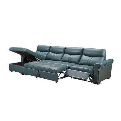 China Comfortable Furniture Functional L Shape Living Room Extendable New Fashion Sofa for sale