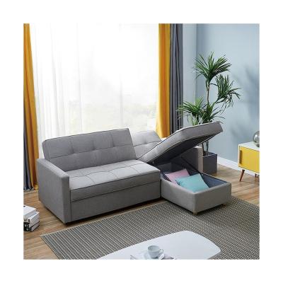 China Top Quality Widely Used Convertible Sectional Sofa Bed With Storage for sale