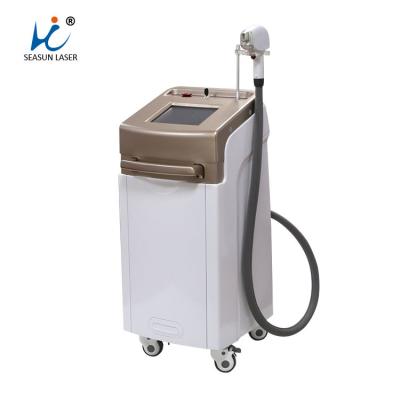 China Three Wavelength Permanent Hair Removal Machine Imported DLS Laser Pain Free for sale