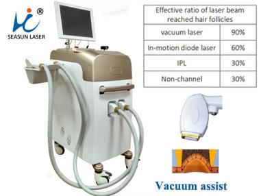 Cina Mini attrezzatura permanente indolore di depilazione del laser di vuoto per uso degli uomini in vendita