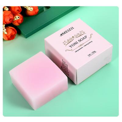 China Whitening Repair Skin and Reduce Pores Yoni Soap Feminine Hygiene Vaginal Organic Wash Vaginal Care Whitening Soap Feminine Essential Oil Lamina De Jabon Sabun Mandi for sale