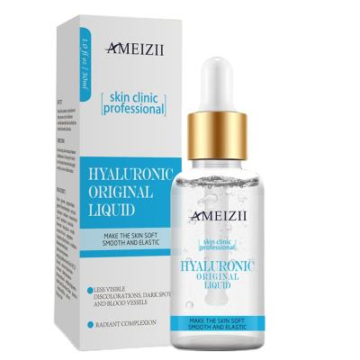 China Skin Revitalizer Logo Hyaluronic Acid Serum Natural Custom Face Care Whitening Anti Aging Moisturizing Serum Private Label Facial Serum for sale