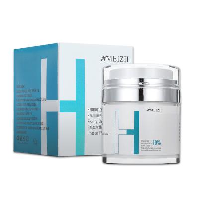 China Organic Skin Revitalizer Ameizii 10% Hyaluronic Acid Face Cream Face Cream Lightening Mark Removal Anti Wrinkle Moisturizer Face Cream for sale