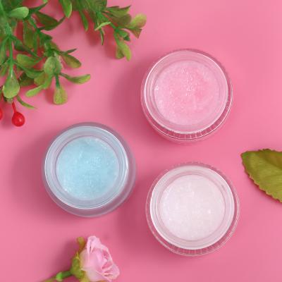 China De Labios Natural Vegan Hidratante Moisturizer Lip Scrub Sugar Lipscrub Blueberry Flavor Pink Dry Lip Lightening Treatment Exfoliate Scrub for sale