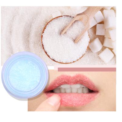 China Custom Moisturizer Oil A Levre Lipscrub Nourishing Exfoliating Sugar Lipscrub Gel Blueberry Coconut Skin Repair Dry Peeling Lip Care Scrub for sale