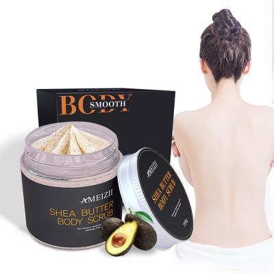 China Natural Exfoliator Lowest Price OrganicP Body Scrub Skin Cleanser Exfoliating Bodyscrub Nourishing Firming Skin Care Whitening Body Scrub for sale