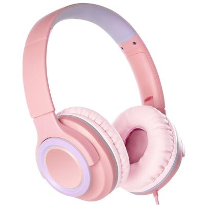 China Earbuds Wired Over-Ear Headphones With Safe Volume Limit 80 dB Foldable Durable With Audio Splitter For Boys Girls Toddlers Kids for sale