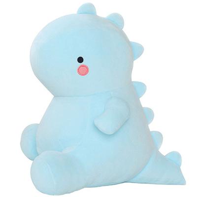 China 2021 kawaii plush stuffed dinosaur stuffed plush toy toys soft plushie blue pink blue custom dinosaur for sale